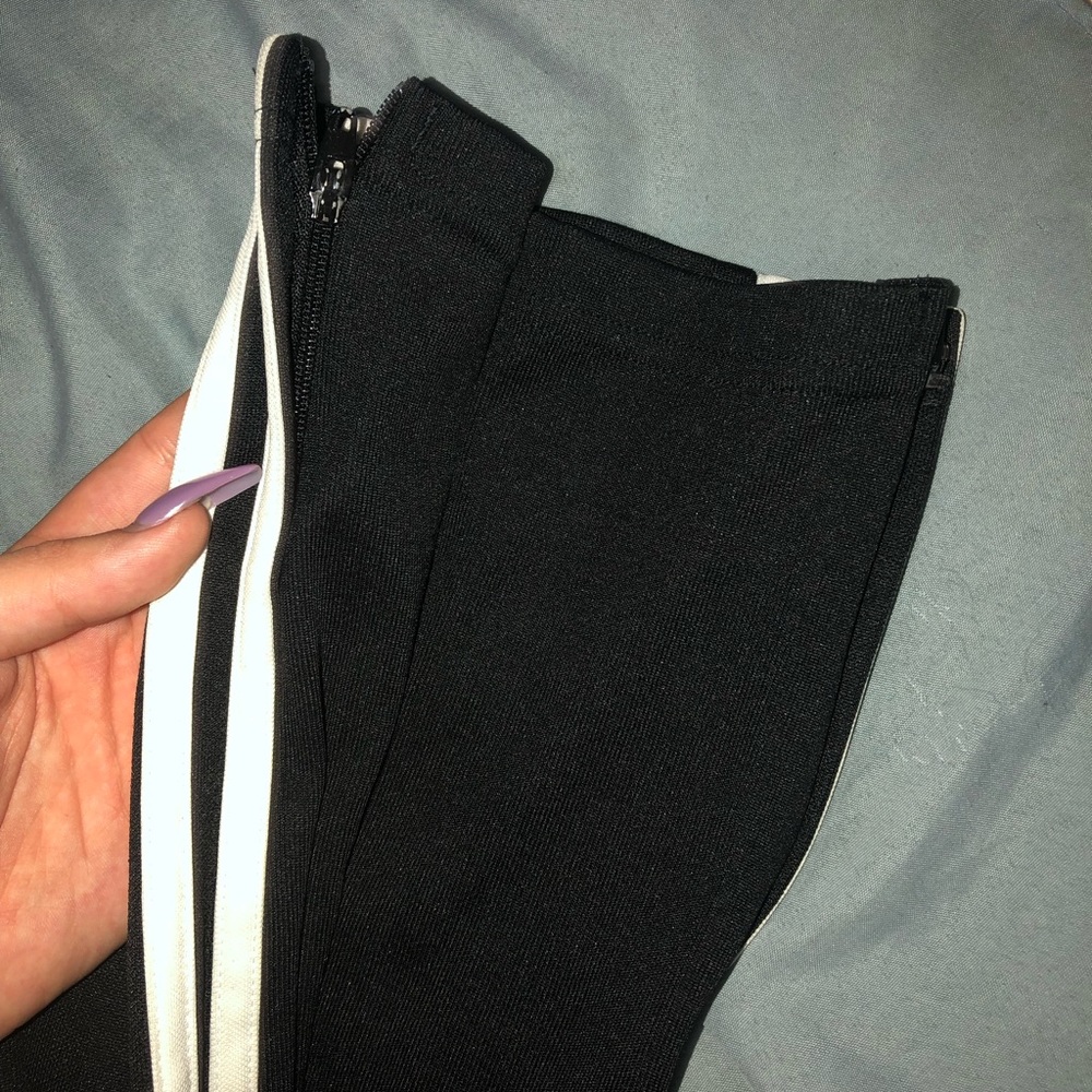 Black Adidas pants